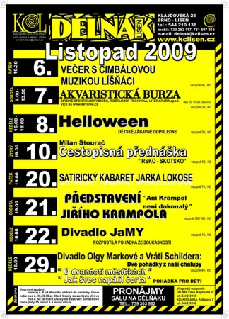 Program - Listopad
